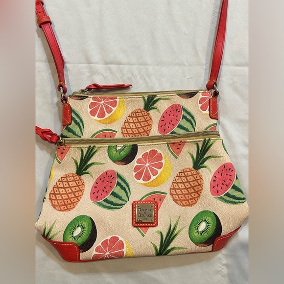 Dooney & Bourke Ambrosia Tropical Fruit Crossbody Bag - Picture 1 of 16